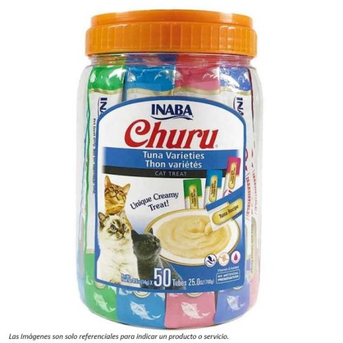 Churu Atún Variedades 50 tubos 700g
