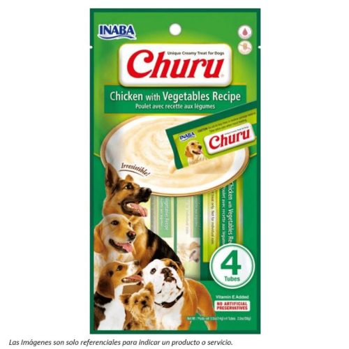 Dog Churu Pollo y Vegetales