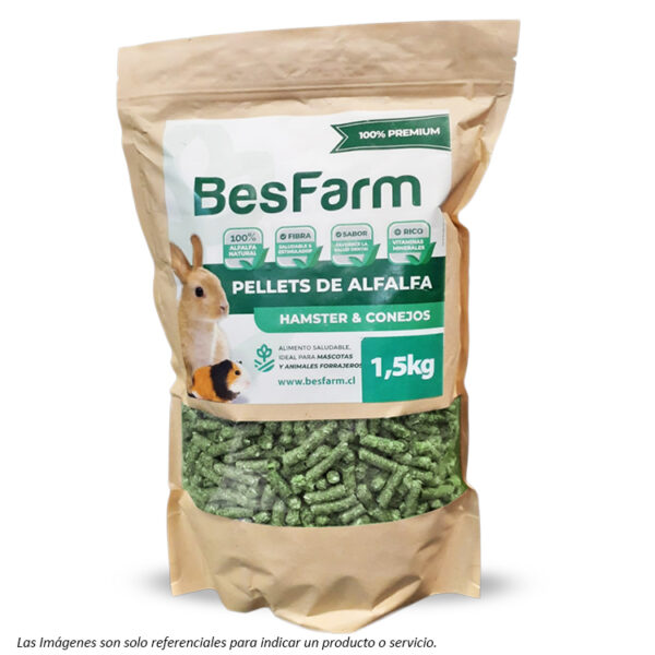 BesFarm Pellet de Alfalfa 1.5KG
