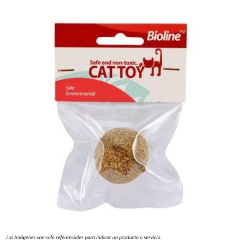 Bioline Bola de Catnip prensado 4CM