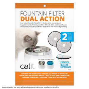 Catit Filtro para Fuente de Agua Premium Acero inox