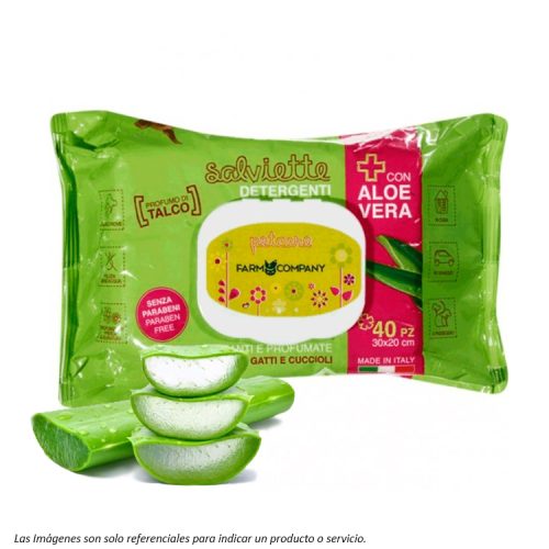 FarmCompany Toalla Húmeda Aloe Vera 40und