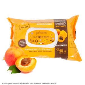 FarmCompany Toalla Húmeda Damasco 40und