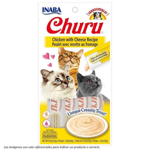 Churu Pollo y Queso 56g
