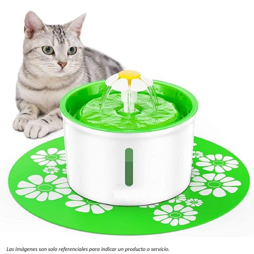 Fuente Flor Redonda con Visor y Tapete 1.6Lts