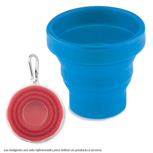 Vaso de Silicona Plegable