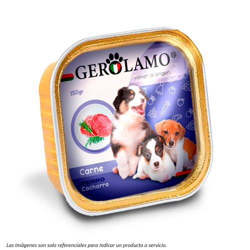 Gerolamo Paté Cachorros sabor Carne 300g