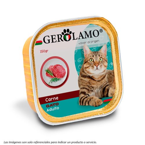 Gerolamo Paté Gato Adulto sabor Carne 300g
