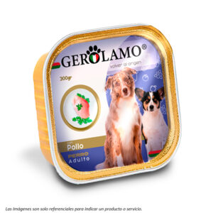 Gerolamo Paté Perro Adulto sabor Pollo 300g