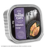 Three Cats Paté Gatitos sabor Pollo 90g