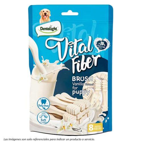 Vital Fiber Brush Vainilla 8p 80g