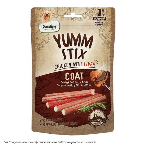 Yumm Stix Coat Pollo con Hígado 50G