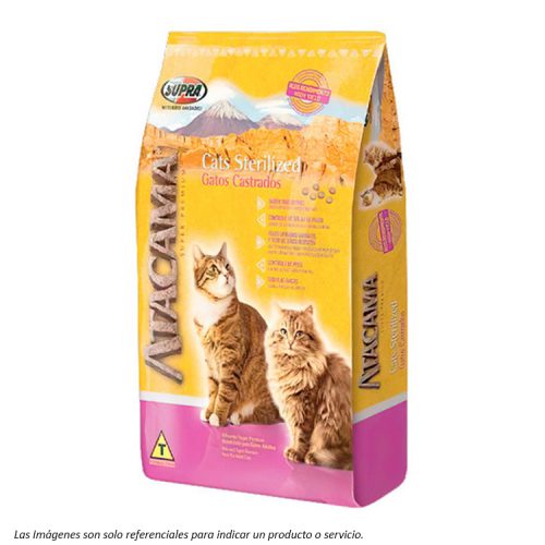 portada alimento Atacama para Gatos Adultos Esterilizados