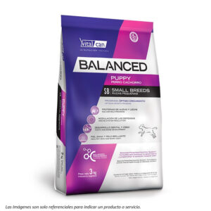 portada Alimento Balanced Small Puppy de Vitalcan