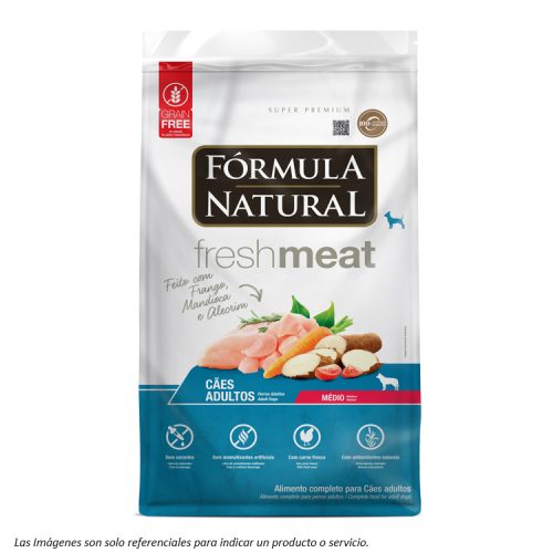 Formula Natural Fresh Meat Medium Adulto - Pollo 12KG