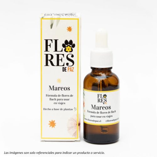 Mareos - Flores De Bach Para Mascotas 30ml