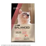 portada Alimento Vitalcan Balanced Gato Adulto sabor Salmón Rosado