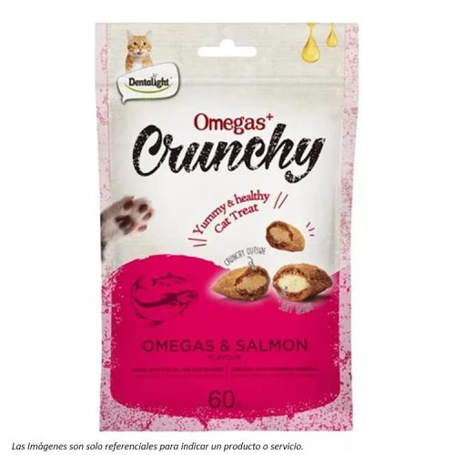 Crunchy Omegas & Salmón 60G