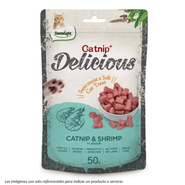 Delicious Catnip & Camarón 50G