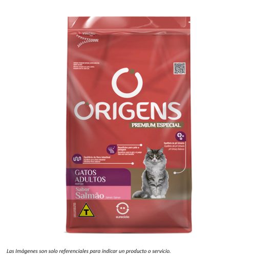 Origens Gatos Adultos sabor Salmón