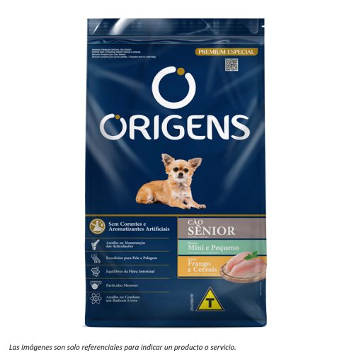Origens Mini Senior sabor Pollo y Cereales