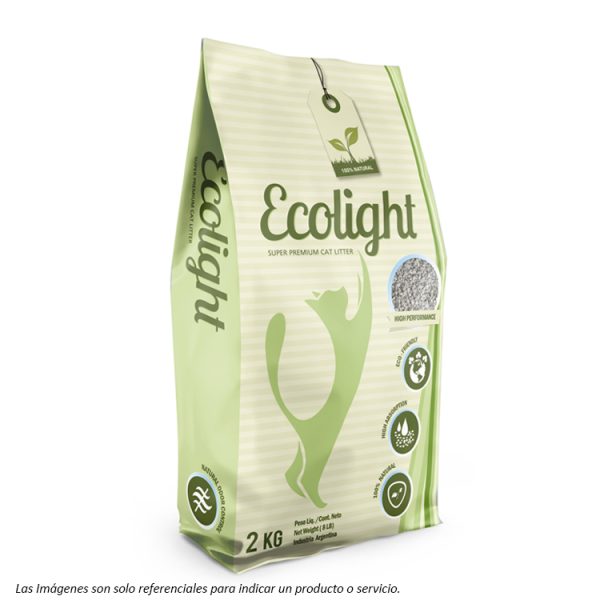 EcoLight Arena Sanitaria Ecológica 🌱 para Gatos 2KG