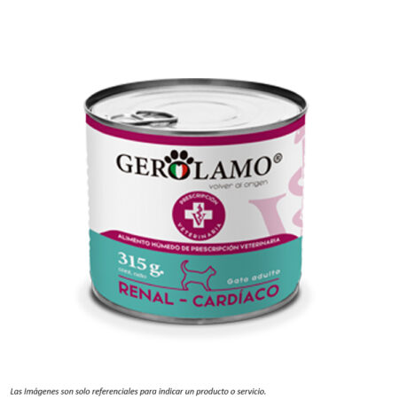 Gerolamo Vet Lata Gato Renal - Cardiaco 315G