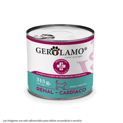 Gerolamo Vet Lata Gato Renal - Cardiaco 315G