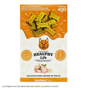 Healthy Life Galletas de Pollo en forma de Huesitos 400G