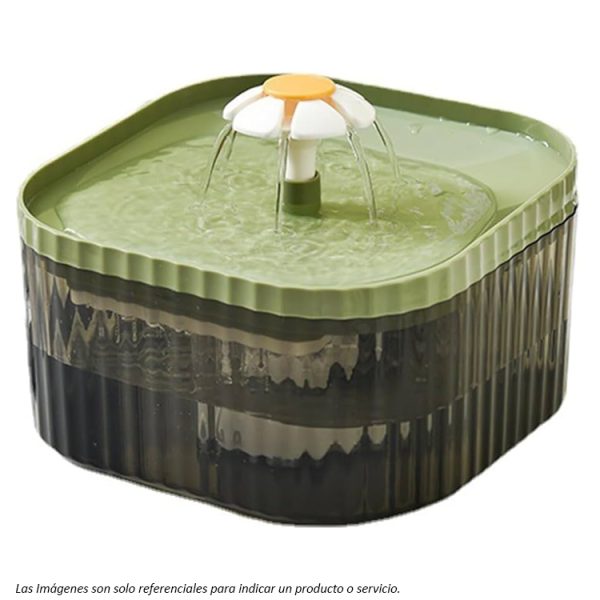 Fuente Flor Cascada para Gatos 2.5Lts