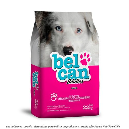 saco ladeado del Alimento Belcan Perro Adulto de Vitalcan, línea económica