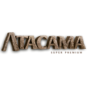 Logotipo en PNG de Atacama 🐾, marca de alimentos super premium para perros y gatos, destacada por su calidad, carne real y nutrición sin aditivos artificiales.