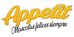 Logotipo en PNG de Appetit 🐾, marca chilena de alimentos premium para perros y gatos, destacada por ingredientes funcionales y precios accesibles