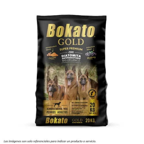 Bokato Gold alimento para Perros Adultos de Razas medianas y grandes