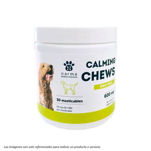 Masticables calmantes de cbd para perros sabor pavo de NarmaVet