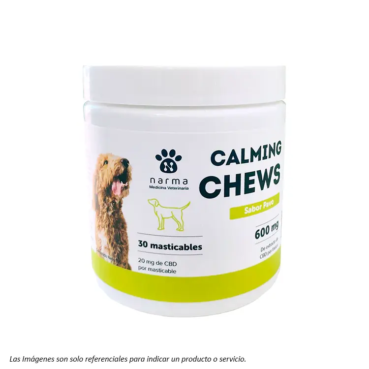 CBD MASTICABLES Masticables calmantes de cbd para perros sabor pavo de NarmaVet