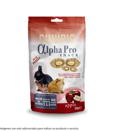 Cunipic Alpha Pro Snack Manzana para Roedores