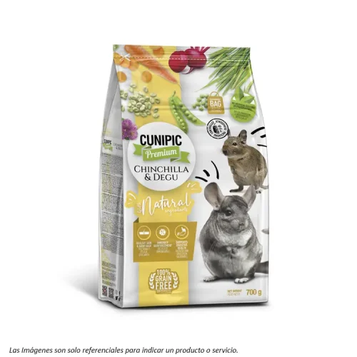 Cunipic Premium para Chinchilla y Degú