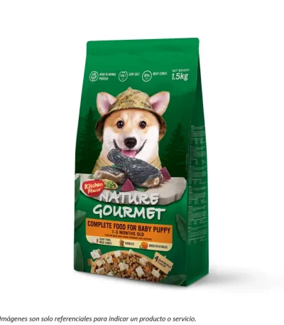 Alimento Kitchen Flavor Baby Puppy con Silky Fowl