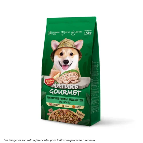 Alimento Kitchen Flavor para Perro Adulto de Raza Pequeña con Krill Antartico