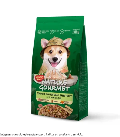 Alimento Kitchen Flavor Small Puppy con Krill Antartico