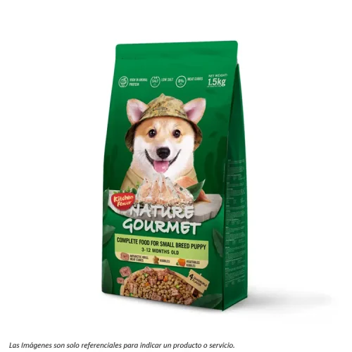 Alimento Kitchen Flavor Small Puppy con Krill Antartico