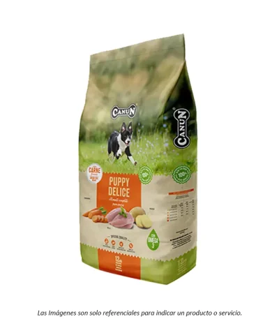 Alimento Canun Fresh Puppy Delice para Cachorros de todas las razas
